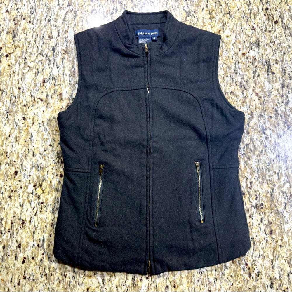 Vintage Tristan & Iseut Vest - Grey size Small